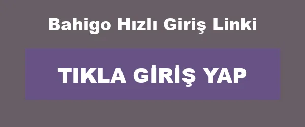 Bahigo Hızlı Giriş Linki infografik